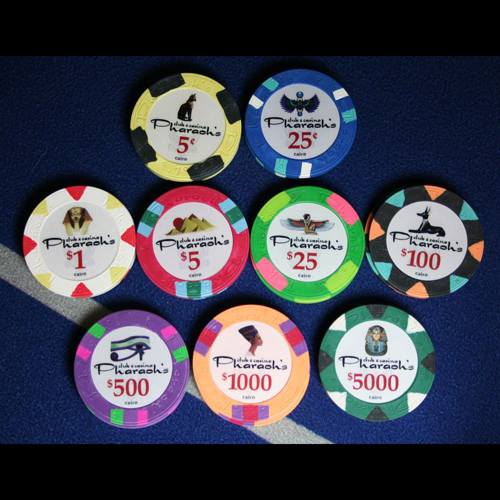 Phỉnh poker Pharaoh's full clay