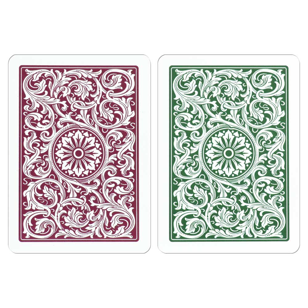 Copag 1546 Green Burgundy